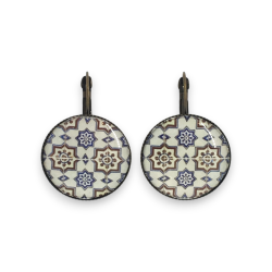 Boucles d'oreilles Souvenir de Lisbonne — bijou artisanal fait main | De Liane En Liane