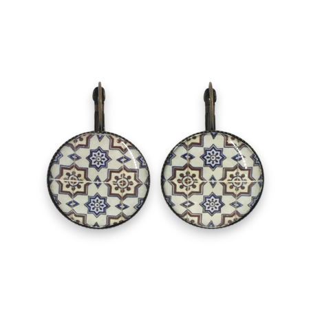 Boucles d'oreilles Souvenir de Lisbonne — bijou artisanal fait main | De Liane En Liane