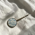 Barrette Rameaux — illustration botanique — fait main | De Liane en Liane
